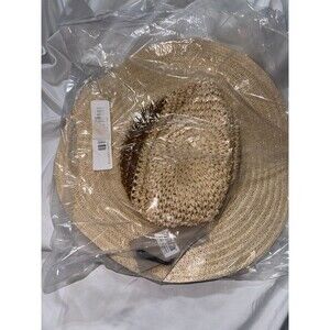 Crown vintage sun or beach hat new with tags in plastic